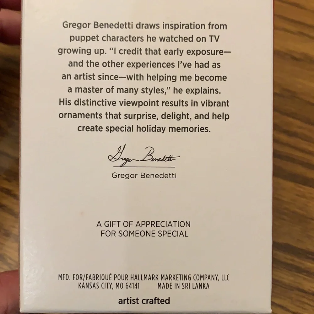 🔥2/$8.50 Hallmark Friendly Gnome Ornament - Picture 4 of 4